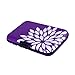HDE Aluminum RFID Blocking Wallet Identity Protection Travel Credit Card Case (Purple Flower)