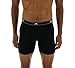 adidas Men's Relaxed Performance Stretch Cotton Boxer Brief Underwear (2-Pack), Light Onix Black, MEDIUM