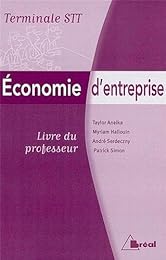 Économie d'entreprise, terminale STT