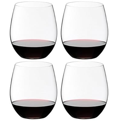 Riedel O Wine Tumbler Cabernet/Merlot, Set of 4, Clear