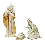 Lenox First Blessing Nativity Holy Family Figurine Set 3 Piece Mary Joseph Baby Jesus