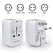 MAXAH Surge Protector All in One Universal Worldwide Travel Wall Charger AC Power AU UK US EU Conversion Plug Adapter Adaptor