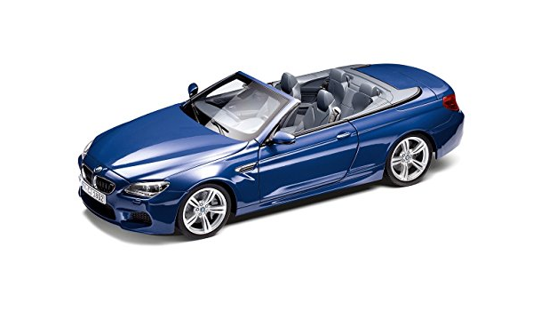 BMW m m6 cabriolet (f12 009547 petit marin bleu échelle 1:18 ...