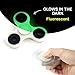 The Fidget Pack by Coogue, SET OF 4, Fluorescent Spinner, STICK, CUBE, BATMAN SPINNER, Toy for Kids and Adults, perfect for stress relief, Anti-Anxiety, time killer, help focus, Boredom, ADHD Autism