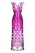 G2 Chic Women's Printed Patterned Spring Summer Maxi Dress