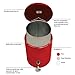 WITT 2240RD Step On Metal Biohazard Waste Container, 4gal Capacity, 11-1/2