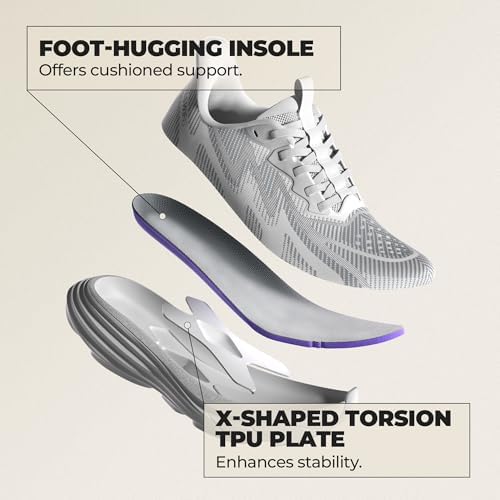 Zapatos de Senderismo Ligeros y Antideslizantes para Mujer.,Size 36.5,Blanco,AWUMRS2512
