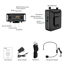 Giecy Voice Amplifier, Giecy 30W 2800mAh
