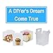 Houseables Clear Boxes for Treats, Clear Treat Boxes, Party Favor Containers, Plastic Gift Containers, 3x3x3, 50 Pack, Cajas Transparentes para Regalos, Transparent Packaging, for Gifts, Candy, Cookie