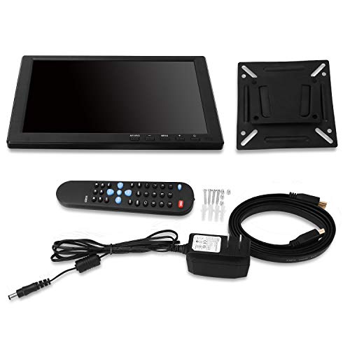 10" LED Monitors HDMI/BNC/AV/VGA/USB Input 1280x800 IPS Resolution Touch Buttons Video and Audio LED Security Monitors & Displays CCTV Screen - Thumbnail 7