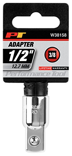 Performance Tool W38158 3/8" F X 1/2" M Adapter Tool