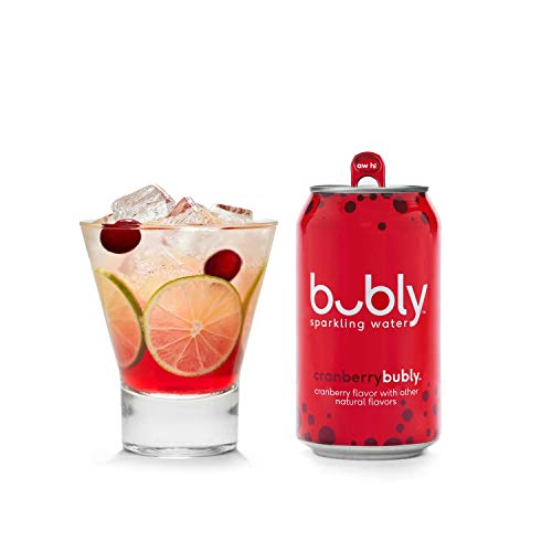bubly Sparkling Water, Cranberry, 12 fl oz. cans (18 Pack) Pricepulse