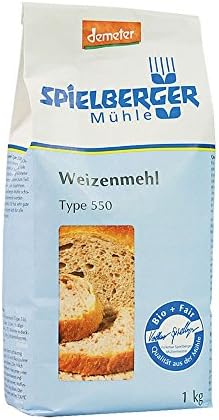 Spielberger Demeter Organic Wheat Flour Type 550 Vegan 1kg/35.3oz