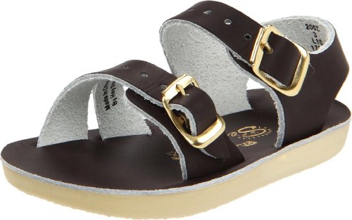 Salt Water Sandals by Hoy Shoe Sea Wees,Brown,3 M US Infant