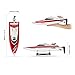 GoolRC GC001 Remote Control Boat 2.4GHz 30km/h High Speed Electric 360 Degree Flipping RC Boat Perfect Toy for Pools and Lakes