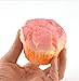 Smilucky 1 Piece Cup Cake Bread Squishy Keyboard Hand Pillow Scent Loaf Bread Toy