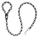 Protecta Pup Reflective Dog Leash - The Safer Dog Walking and Training Leash - Black 4-Foot