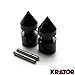 Krator Spike Black Swingarm Spools Sliders Motorcycle For Yamaha R1 YZF-R1 2005-2011