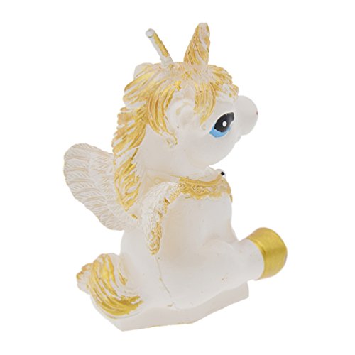 Cute Feeder Unicorn Panda Shape Birthday Candles Unique Party Cake Decor Gift - Thumbnail 5