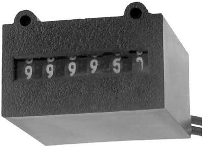 ENM Company E6B62GM, Counter, Mini, Rectangular, 600 CPM, 115 VAC, AC, 6 Digit