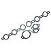 FDS002GK One Manifold Gasket Set Made To Fit Ford 1801 2000 4000 501 600 700 800 900 NAA