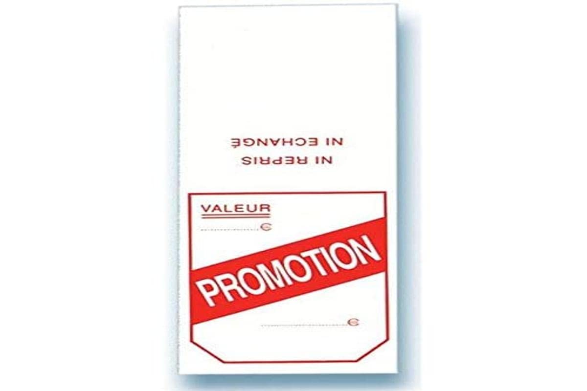 Agipa Labels Price Promotion 50 x 125 mm 80 g White Pack of 500