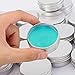 Aluminum Tins, Cadamada 35 Set 2 Oz Food Tins Aluminum Storage Cans Screw Top Round Steel tins Cans with Screw Lid Screw Lid Containers
