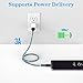 JYDMIX 3ft/0.9m 3 Pack USB A to USB C Nylon Braided Charging Cable USB Type C Sync Cable Compatible with Samsung Galaxy S10/ S9/ S8/ Plus Note 9 etc.(Black)