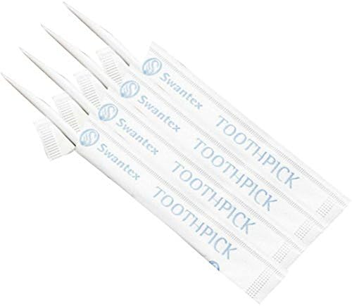 Swantex Quality Individually Wrapped Toothpicks choose pack size (250)