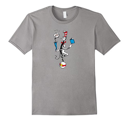 Dr. SeussThe Cat in the Hat Balancing Act T-shirt T-ShirtOEKO-TEX STANDARD 100
