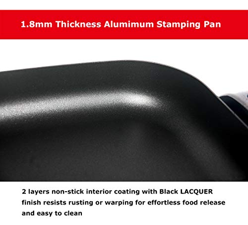5 Ultimate+Non+Stick+Adjustable+Temperature+Heat+Resistant