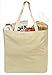 Handy Laundry Reusable Grocery Canvas Bag - Shoulder Straps, Eco-Friendly. (19