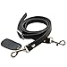 Lam Gallery Split Leather Purse Replacement Strap Black Wide 5/8