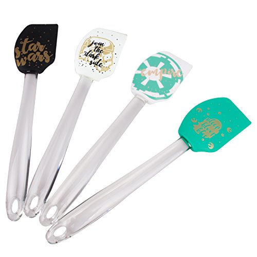 Star Wars 11" Silicone Spatula 4-Piece Bundle - Cute New Designs - Use the Force with Pinache - Thumbnail 5
