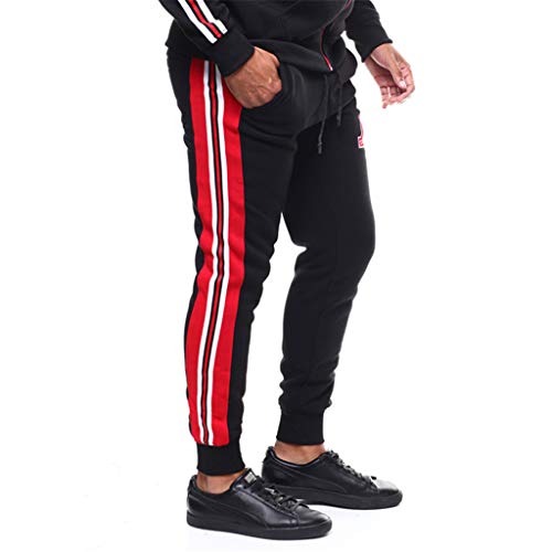 Allywit Mens Slim Fit Joggers Fitness Plus Size Activewear Sports Sweatpants for Gym Training