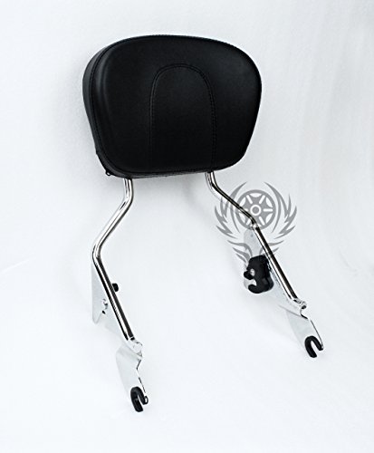 Detachable Backrest Sissy Bar For Harley Davidson Touring Road King FLHR 2009-2019