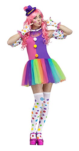 Fun World Costumes Women's Clownin' Around Adult Costume