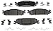 ACDelco 14D1508CH Advantage Ceramic Front Disc Brake Pad Set