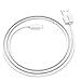 MICRO USB CABLE PREMIUM POWERJIVE [5 Pack] Assorted Lengths [6ft, 3ft, 1ft] Micro USB to USB Cable. High Speed USB 2.0 - Thin Connector - Extra Thick Cable for Android, Samsung, HTC, Nokia, Motorola and more (White)