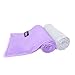 Your Choice Microfiber Travel Sports Towel Compact Lightweight Fast Drying Camp Towel-Suitable for Backpacking Beach Swim Pool Bath Outdoor - 2 Pack Purple and Gray - 20x40 Inch