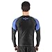 Elite Sports New Item Full Long Sleeve Compression, Mma, Bjj, No Gi, Cross Training Rash Guard, X-Large, Blue