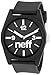 Neff Men's NF0201-Black Custom Designed Neff and PU Strap black Watch