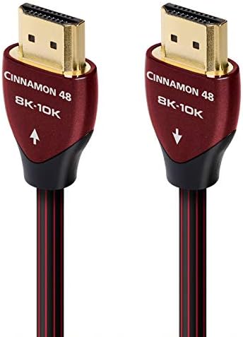 AudioQuest 1.0M CINNAMON HDMI 48G, Black/White, 1 m