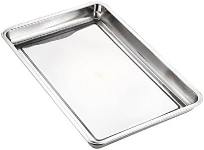 Lianzhi Hotel And Catering Business Stainless Steel Baking Pan Half Thickness 0f 0.5MM (10.63*14.70*0.79)