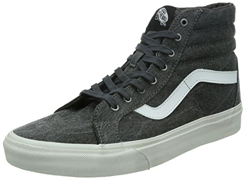 Vans SK8-Hi Reissue Overwashed Black/True White Men's 7/ Women's 8.5