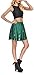Alaroo Girls Stretchy Fish Scale Mermaid Print Flared Skater Mini Skirt S-XL
