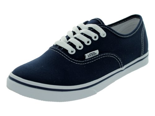 Vans Unisex's VANS AUTHENTIC LO PRO SKATE SHOES 6 (NAVY/TRUE WHITE)