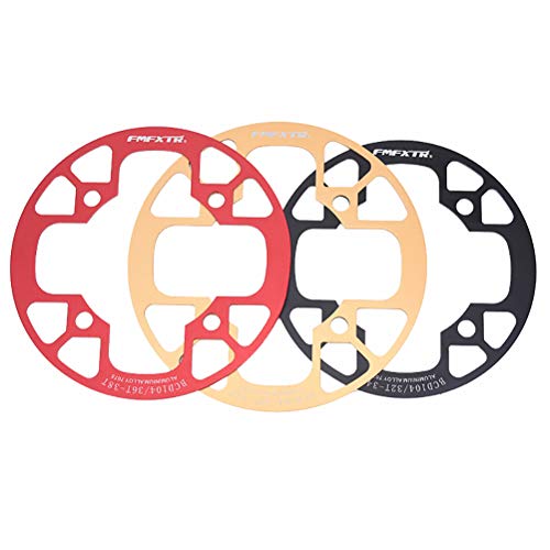 Mountain Bike Crank Protector Chainring Protection Cover 104BCD Bicycle Crankset Guard 32T/36T/40T Color Random - Thumbnail 3