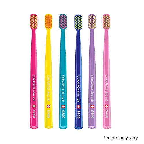 Curaprox 5460 Ultrasoft Toothbrush, 6 Pack