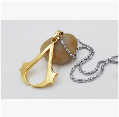Assassin's Creed silver jewelry pendant necklace Korean men's fashion accessories-2